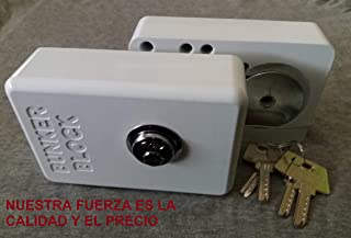 2 Cerraduras Candados Mensajerias Puertas Furgonetas BUNKER BLOCK (MODELO AUTOMATICO A20) Made in Spain
