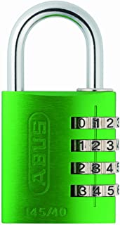 Abus 145-40 VERDE B - Candado aluminio combinacion 40mm 4 digitos verde blister