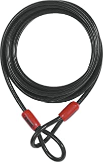 Abus 1850 Cable Acero antirrobo Moto- Negro- 185cm