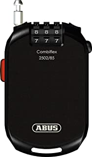 Abus Combiflex Pro 2502 Cable Acero antirrobo Moto- Unisex Adulto- Negro- 85 cm