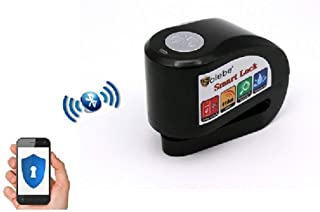 Candado Sin Llave Alarma Antirrobo Inteligente- Aplicacion para Moviles- Smart Disc Lock + Mounting Rack