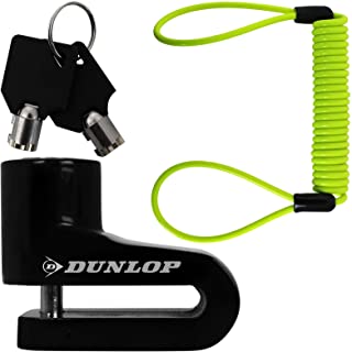 Dunlop - Candado antirrobo para disco de freno de moto
