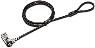 Kensington K67965WW - Cable antirrobo (Negro- Acero Inoxidable- Cerradura con combinacion- Portatil- Acero al carbon)