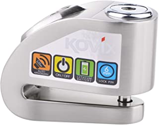 KOVIX KD Series-BLOCCADISCO con Alarma 6 mm KD6-BM