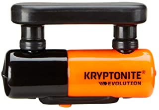 Kryptonite (003212 ANTIRROBO Disco Evolution Compact + Reminder Candado- Calidad- Unisex- Naranja