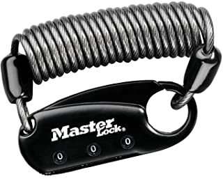 Master Lock 1551 - Mosqueton con Cable en Espiral