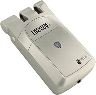 Remock Lockey Pro RLP4G Cerradura de seguridad invisible con 4 mandos- 3 V- Dorado
